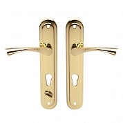 Картинка Ручки на планке Apecs HP-80.1923-C-G-R золото правая